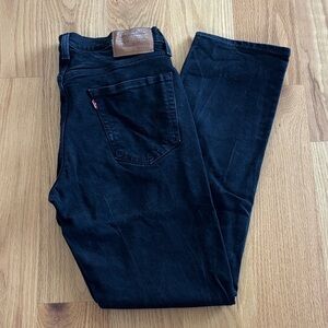 Levi's Men's 541 Black Jeans 33x34